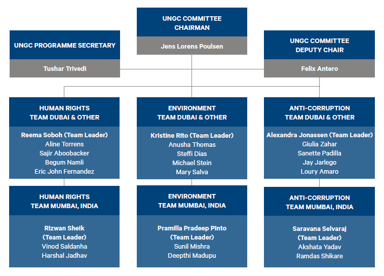 UNGC team structure