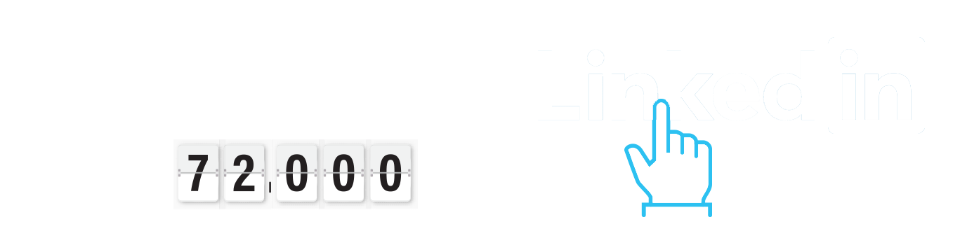 Please follow us on LinkedIn 72000 followers